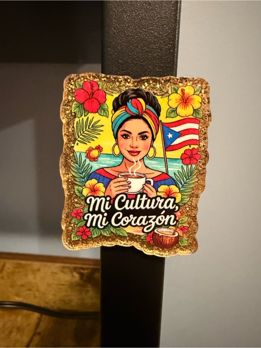 My Culture, My Heart Acrylic Magnet